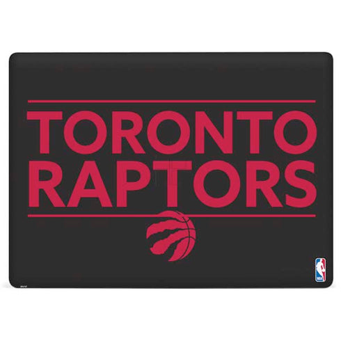 NBA Toronto Raptors Standard - Black Surface Laptop 2 Skin